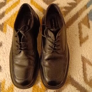 Kenneth Cole Black Leather Oxfords